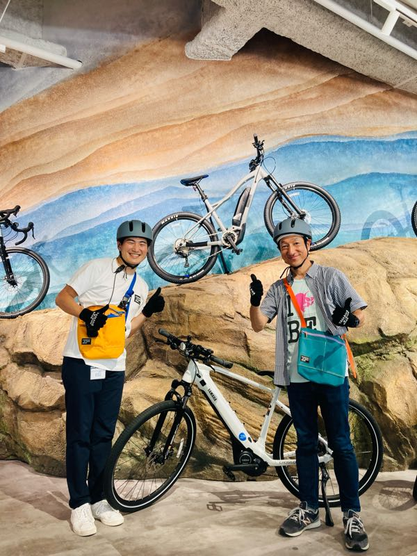 街角リポート - Fm yokohama 84.7 : YAMAHA E-Ride Base！