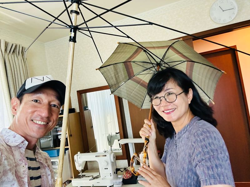 街角リポート - Fm yokohama 84.7 : 手作り日傘のお店ソラル！